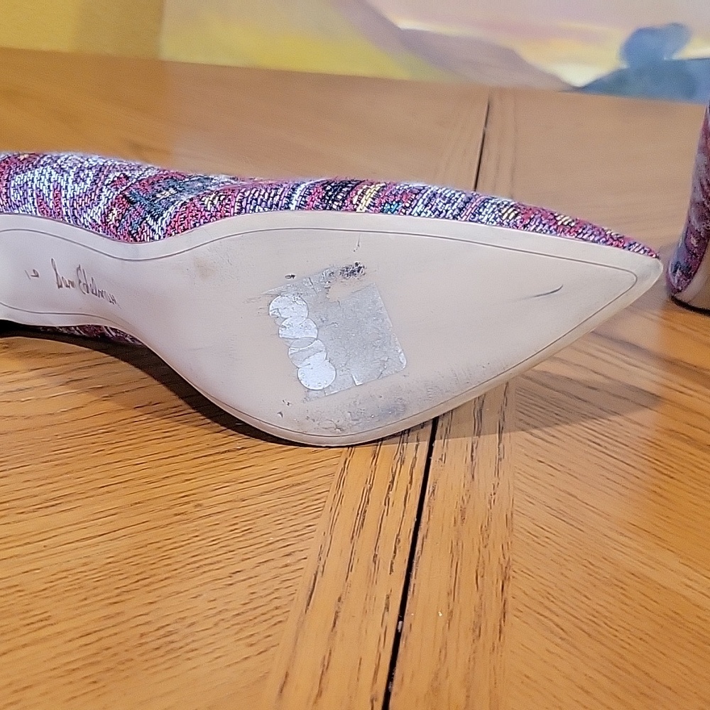 Sam Edelman Aztec Pattern Pumps Size 9 - Picture 5 of 8